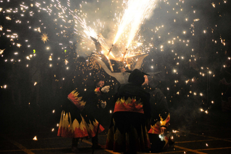 Correfoc d'inici de festa