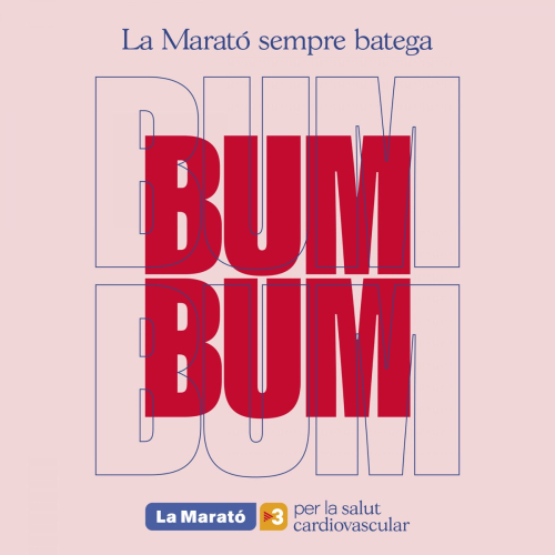 Bum bum. La Marató sempre batega