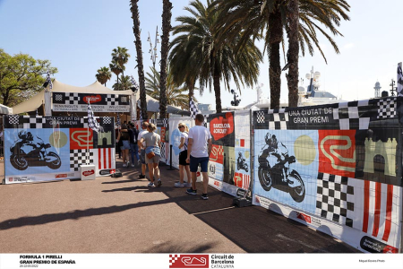 El Village Barcelona&Circuit es vesteix de MotoGP