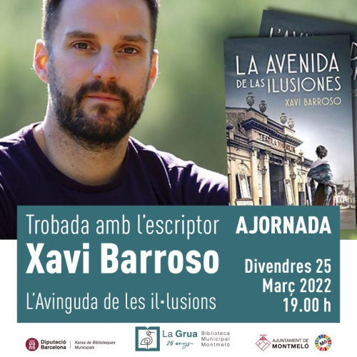 La trobada literària amb Xavi Barroso s'ajorna fins al 25 de març