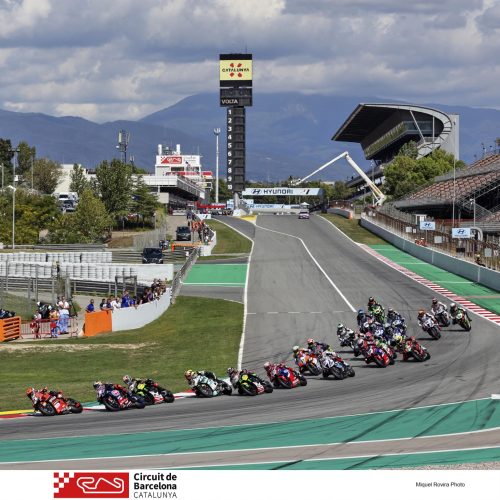 Catalunya WorldSBK Round: sortida