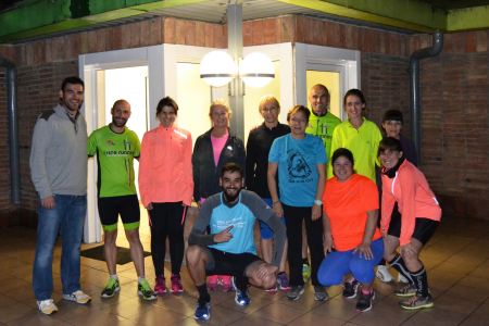 Grup de training for runnners