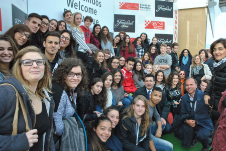 Grup d'intercanvi Erasmus+. Al Circuit