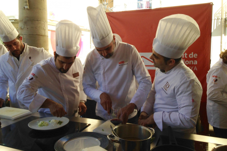 El Circuit i el Gremi d'Hostaleria del Vallès Oriental impulsen la gastronomia local. Showcooking a la Porsada