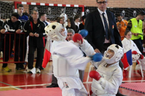 Imatge del campionats on ha participat el Club Karate Montmeló