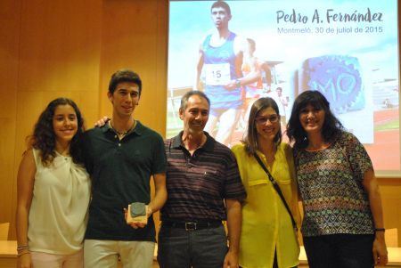 Foto de grup am la família de Pedro A. Fernández