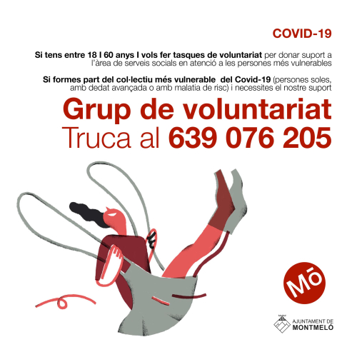 Coronavirus: grup de voluntariat