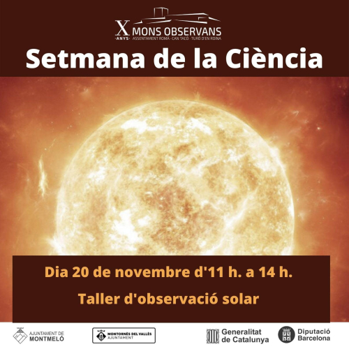 Setmana de la Ciencia MONS 2022